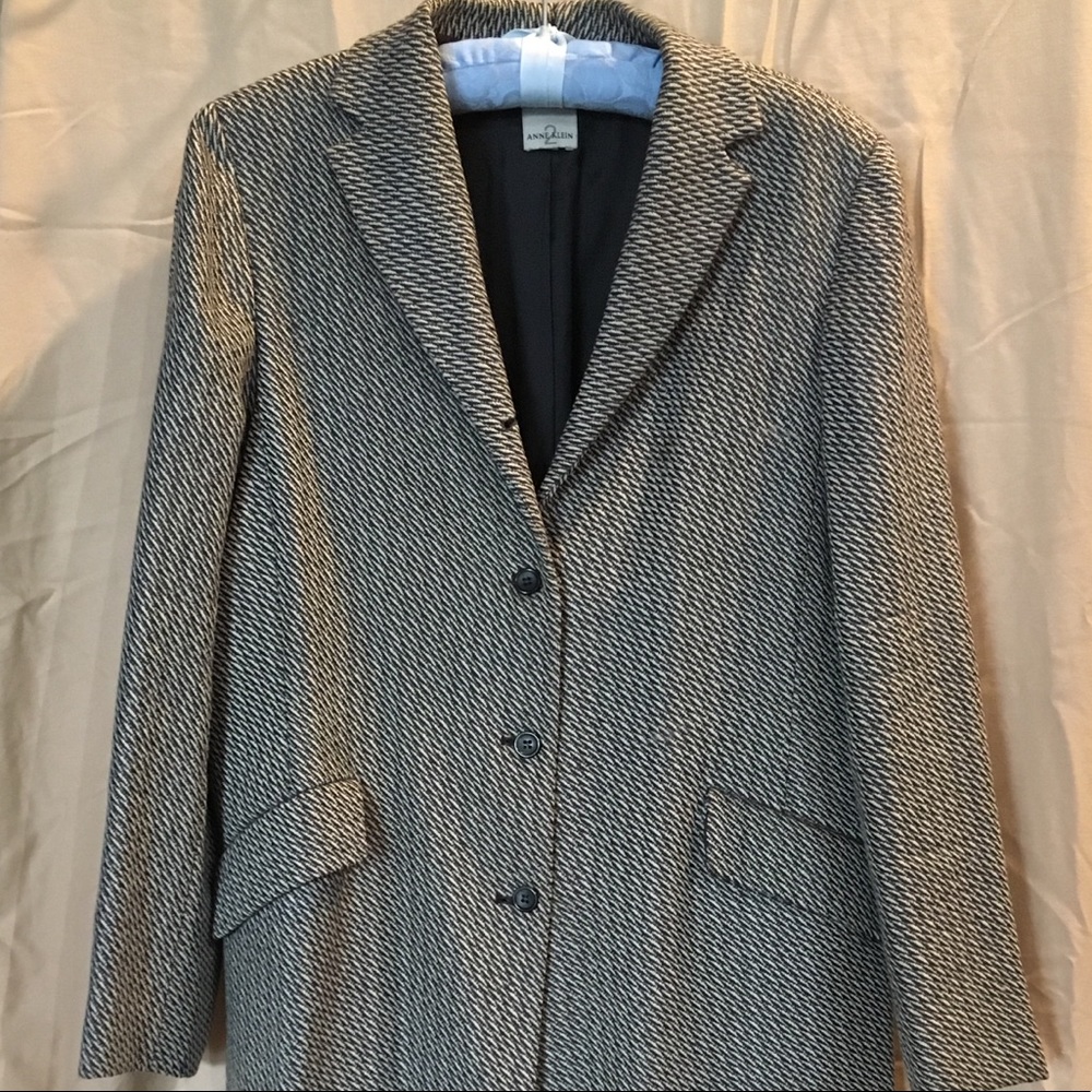 Anne Klein 2 Wool Duster Jacket